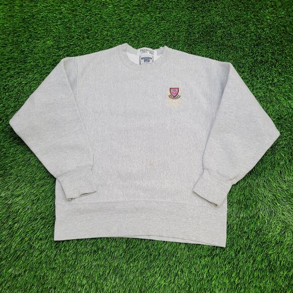 Vintage LEE Harvard Engineering Sweatshirt Large 21x25 Gray - Picture 1 of 16